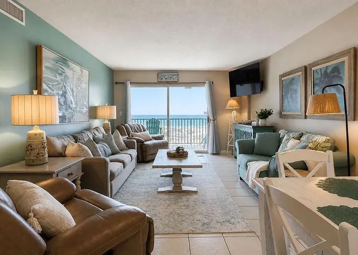 Beachfront With Gulf Views Pools Hot Tubs Tennis Courts Gym Ac & W&d
